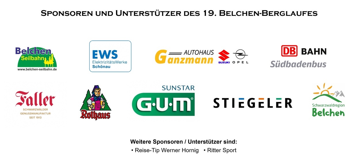 In dieser Darstellung werden die Untersttzer und Sponsoren anhand von Logos abgebildet.