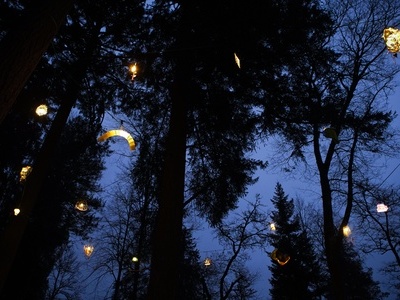 Laternenpfad leuchtet - Foto: Albert Josef Schmidt