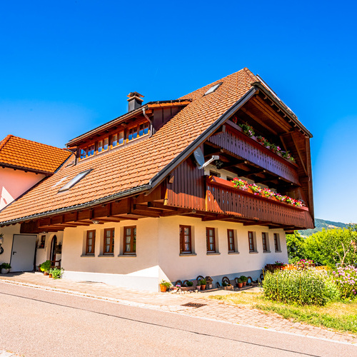 Unser Haus von au&szlig;en - 